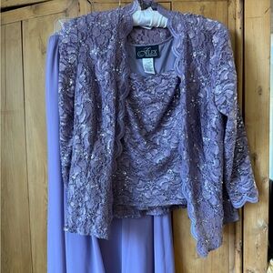 Alex Evenings. 3 pieces evening outfit